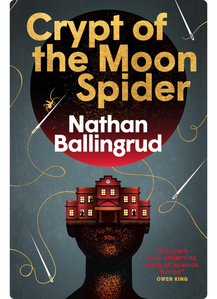 cover of crypt of the moon spider by nathan ballingrud