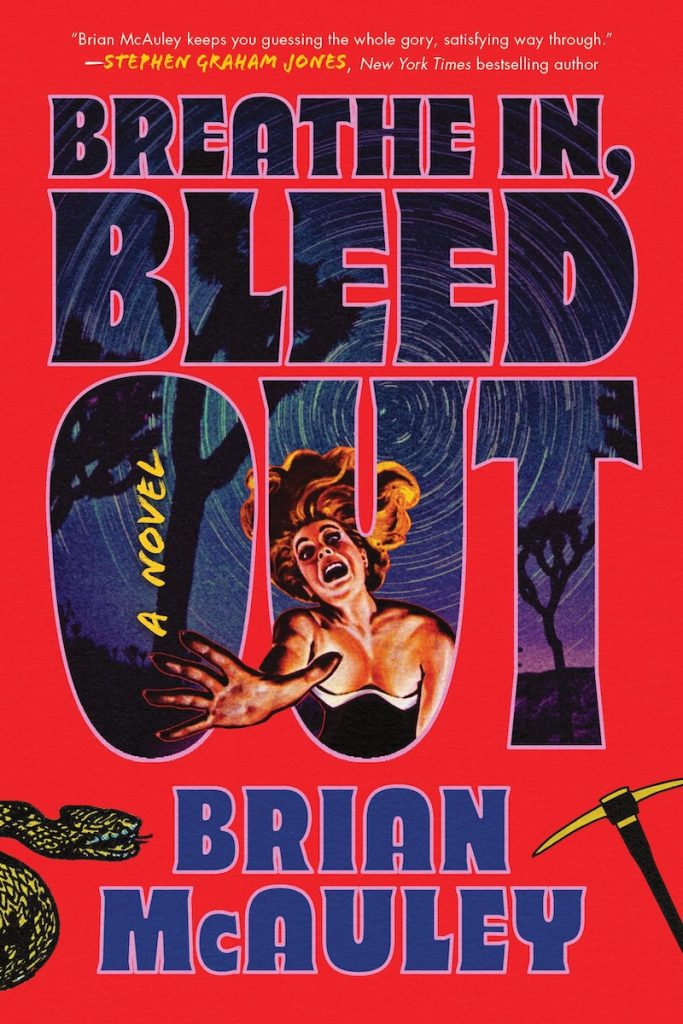 Breathe in Bleed Out by Brian McAuley book cover