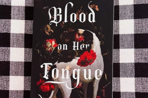 Blood on Her Tongue by Johanna Van Veen Cover